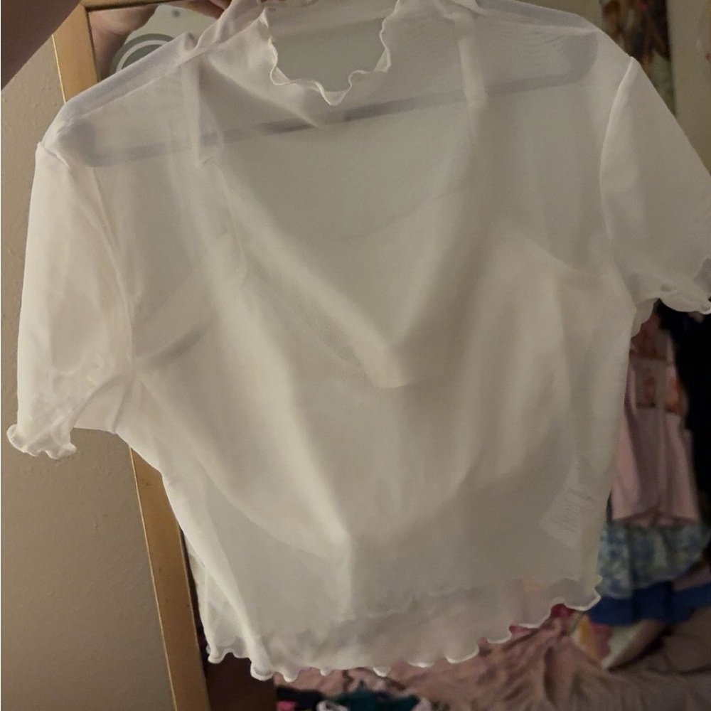 Balera Sheer White Top